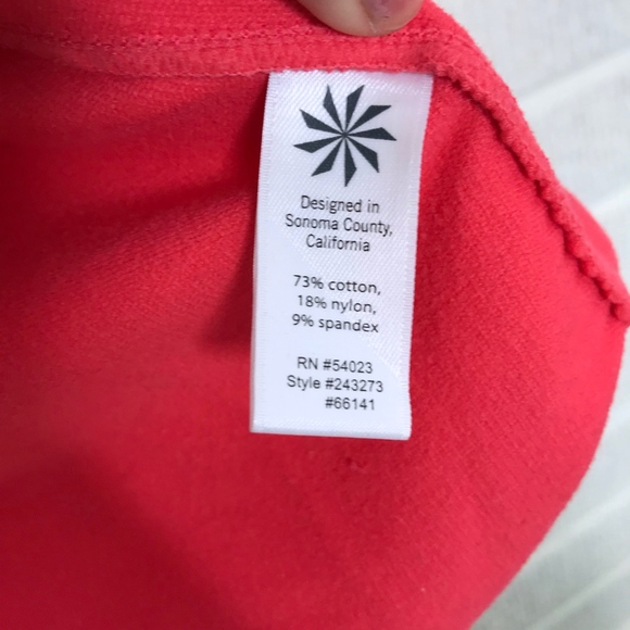 Athleta Sentry Hoodie Coral Pink XSmall XS - Picture 6 of 8